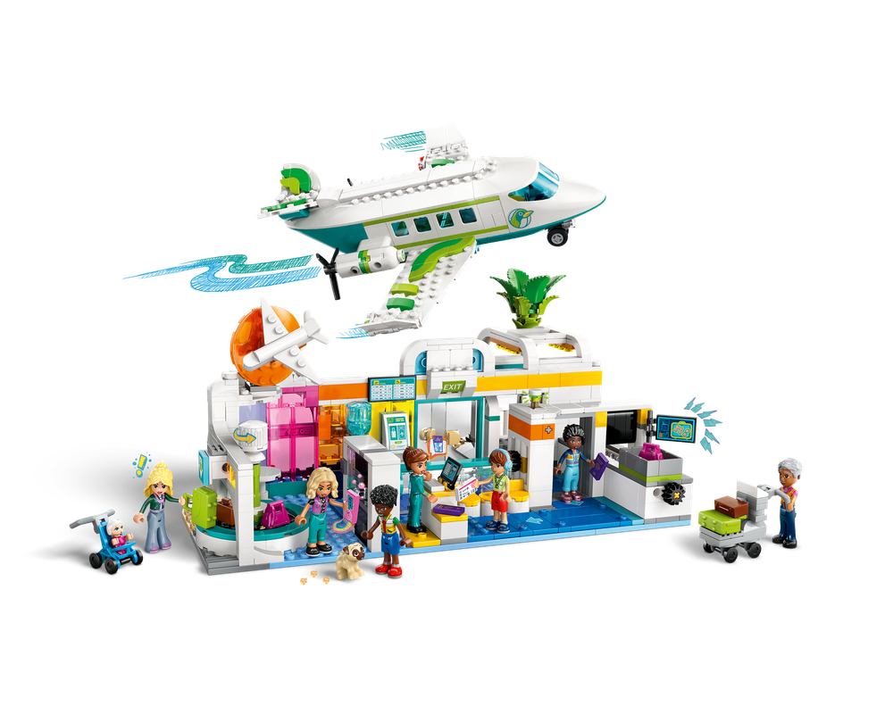 LEGO Set 42656-1 Heartlake City Airport and Airplane (2025 Friends ...