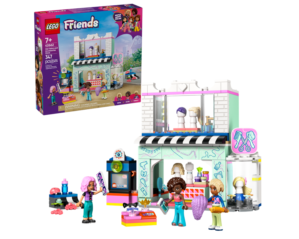LEGO Set 42662-1 Hair Salon and Accessories Store (2025 Friends