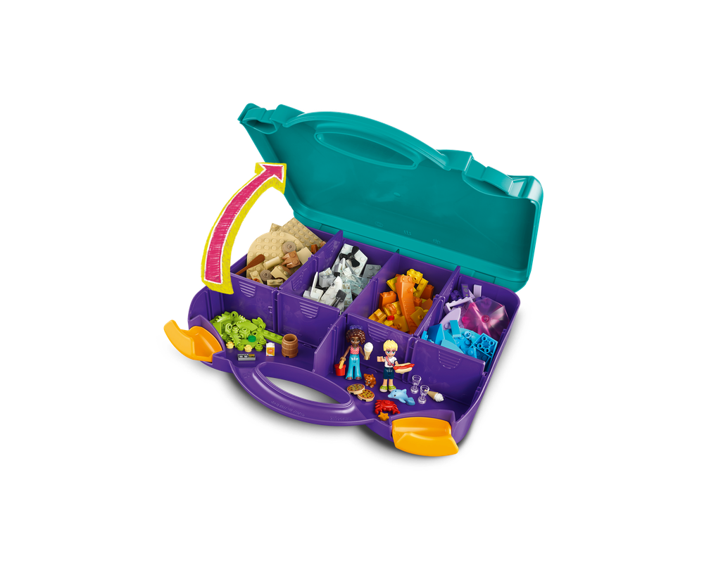LEGO Set 42672-1 Creative Beach and Travel Suitcase (2025 Friends ...