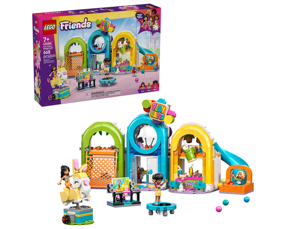 LEGO Set 42686-1 Fun Indoor Playground (2026 Friends