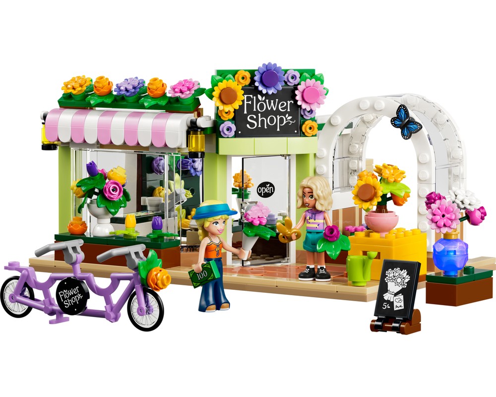 LEGO Set 42693-1 Creative Flower Shop (2026 Friends) | Rebrickable