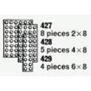 8 Plates 2 x 8 (The Building Toy)