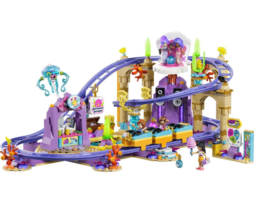 LEGO Set 42703-1 Mermaid Roller Coaster Ride (2026 Friends ...