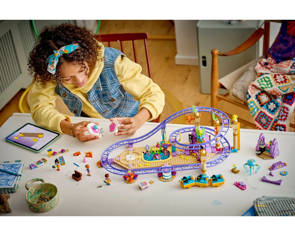 LEGO Set 42703-1 Mermaid Roller Coaster Ride (2026 Friends ...