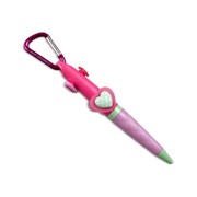 Clikits Heart Carabiner Pen