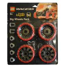 Big Wheels Pack Dirt Crusher (Red) (set 4286013-1)
