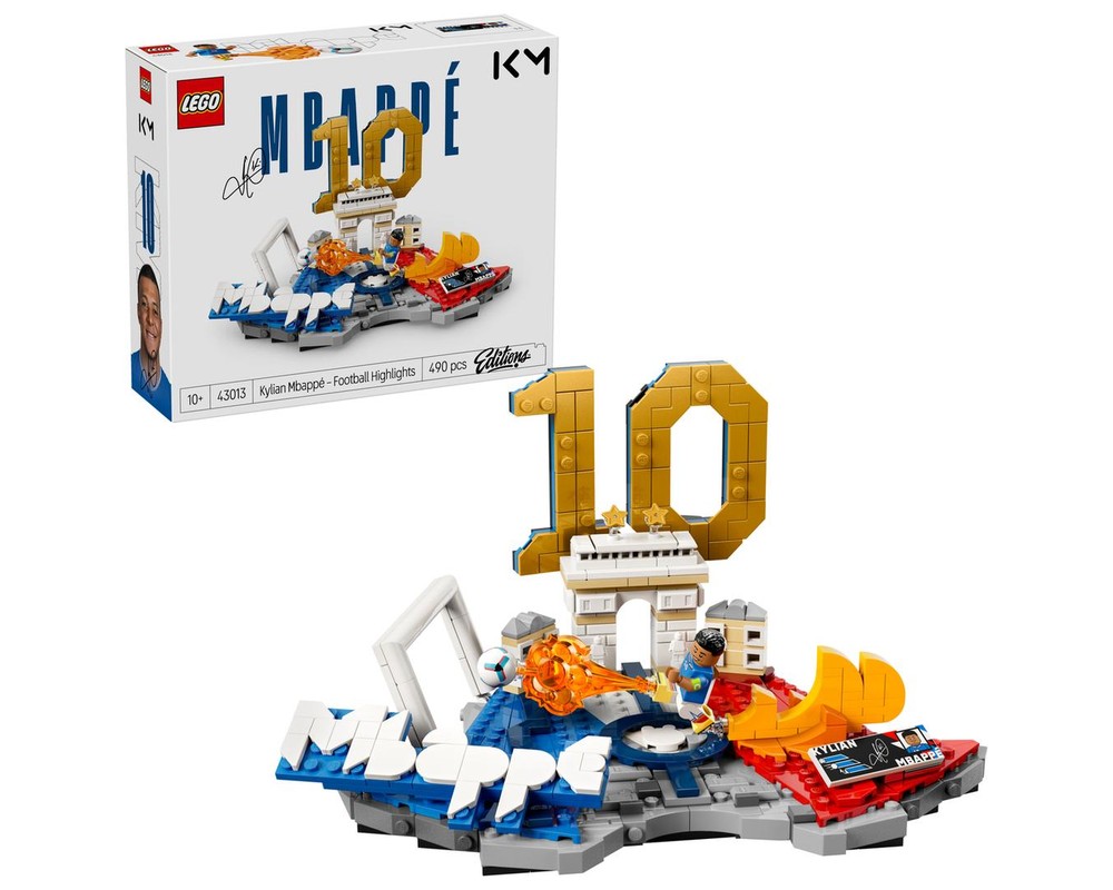 LEGO Set 43013-1 Kylian Mbappé – Football Highlights (2026 Editions ...