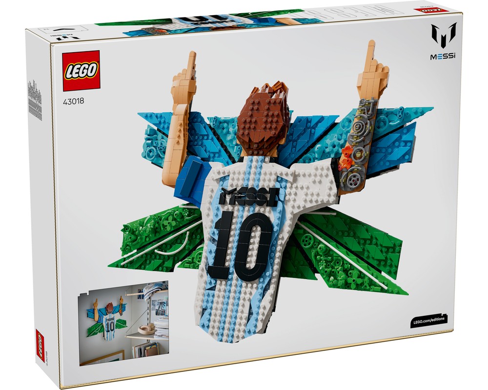 LEGO Set 43018-1 Lionel Messi – Celebration (2026 Editions ...