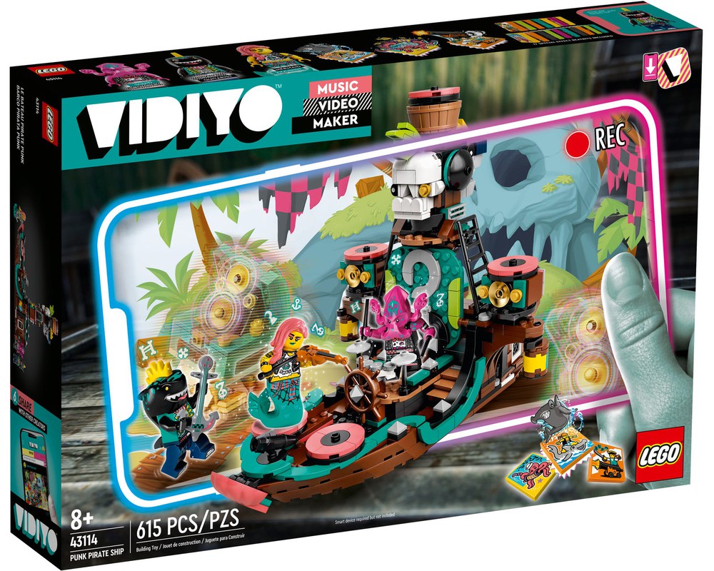 LEGO Set 43114-1 Punk Pirate Ship (2021 VIDIYO) | Rebrickable