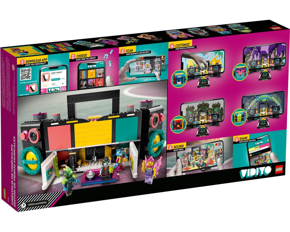 LEGO Set 43115-1 The Boombox (2021 VIDIYO) | Rebrickable - Build