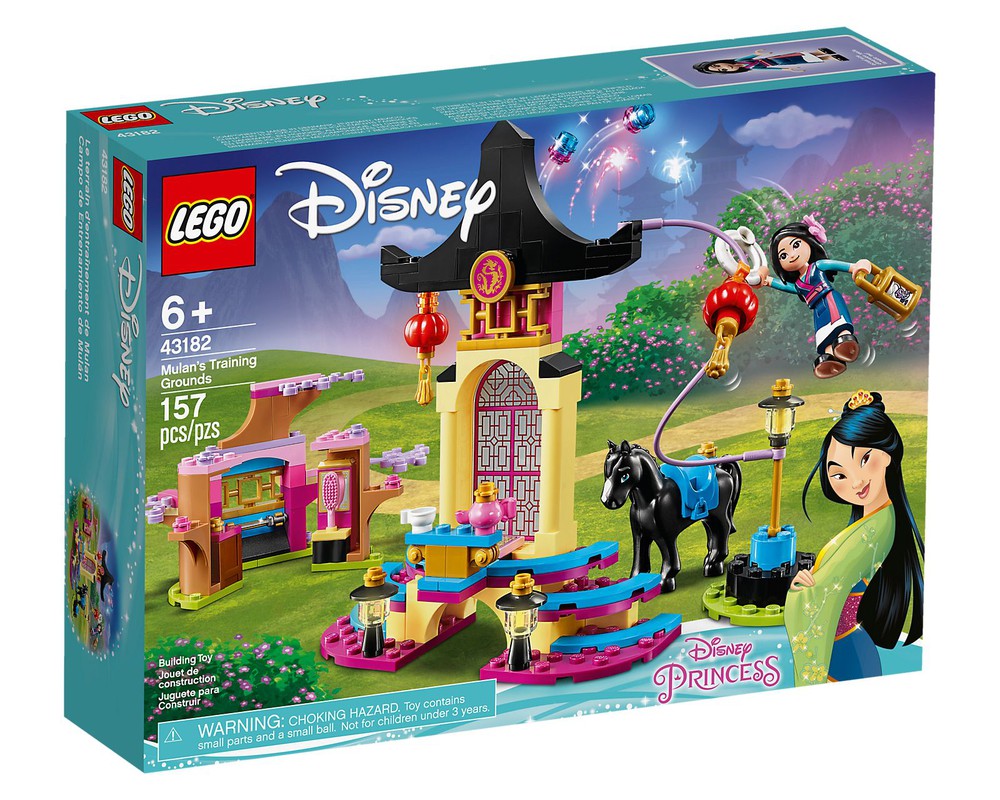 LEGO Set 43182-1 Mulan's Training Grounds (2020 Disney Princess ...