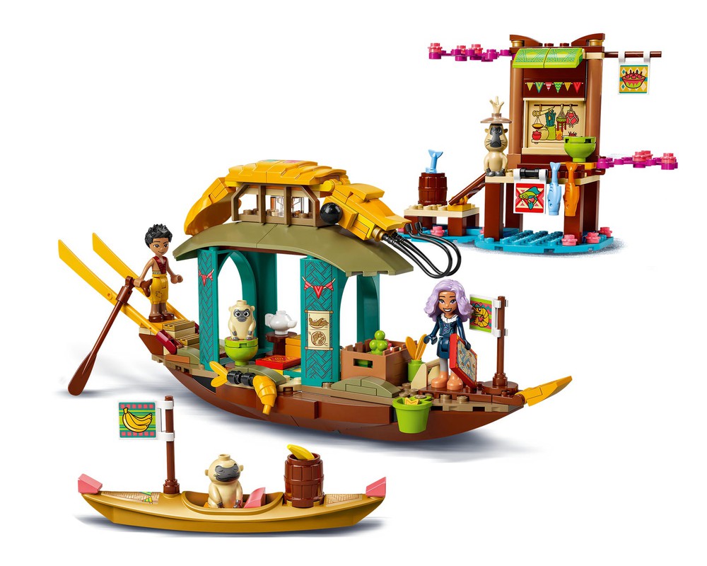 LEGO Set 43185-1 Boun's Boat (2021 Disney) | Rebrickable - Build with LEGO