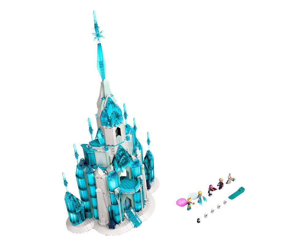 LEGO Set 43197-1 The Ice Castle (2021 Disney > Frozen 