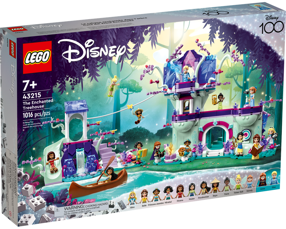LEGO Set 432151 The Enchanted Treehouse (2023 Disney > Disney Princess) Rebrickable Build