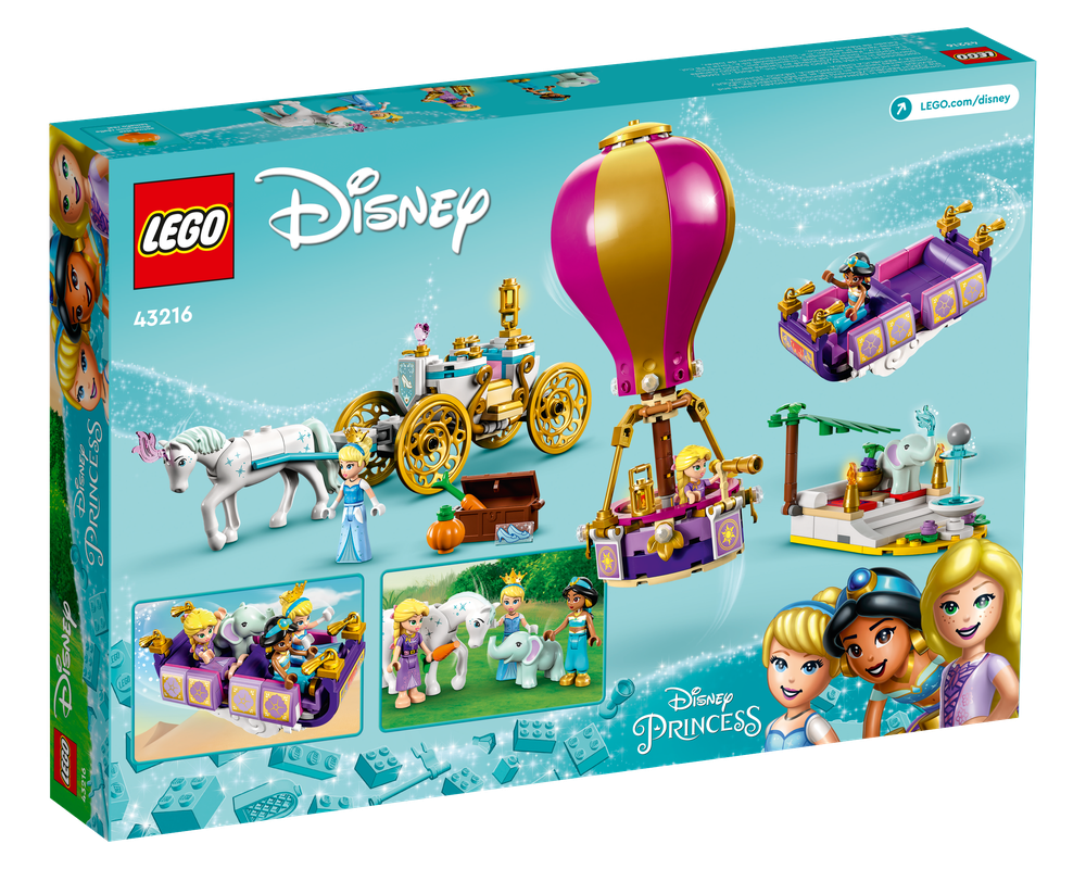 LEGO Set 432161 Princess Enchanted Journey (2023 Disney > Disney Princess) Rebrickable