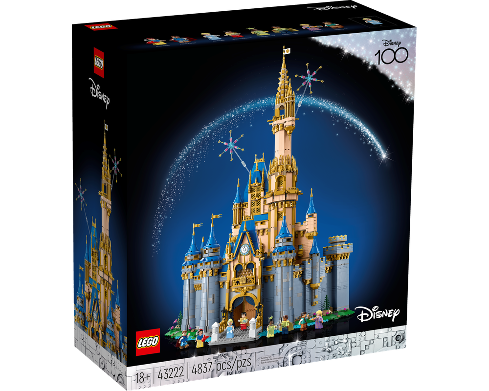 LEGO Set 43222-1 Disney Castle (2023 Disney) | Rebrickable - Build 