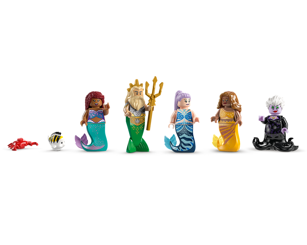 LEGO Set 43225-1 The Little Mermaid Royal Clamshell (2023 Disney