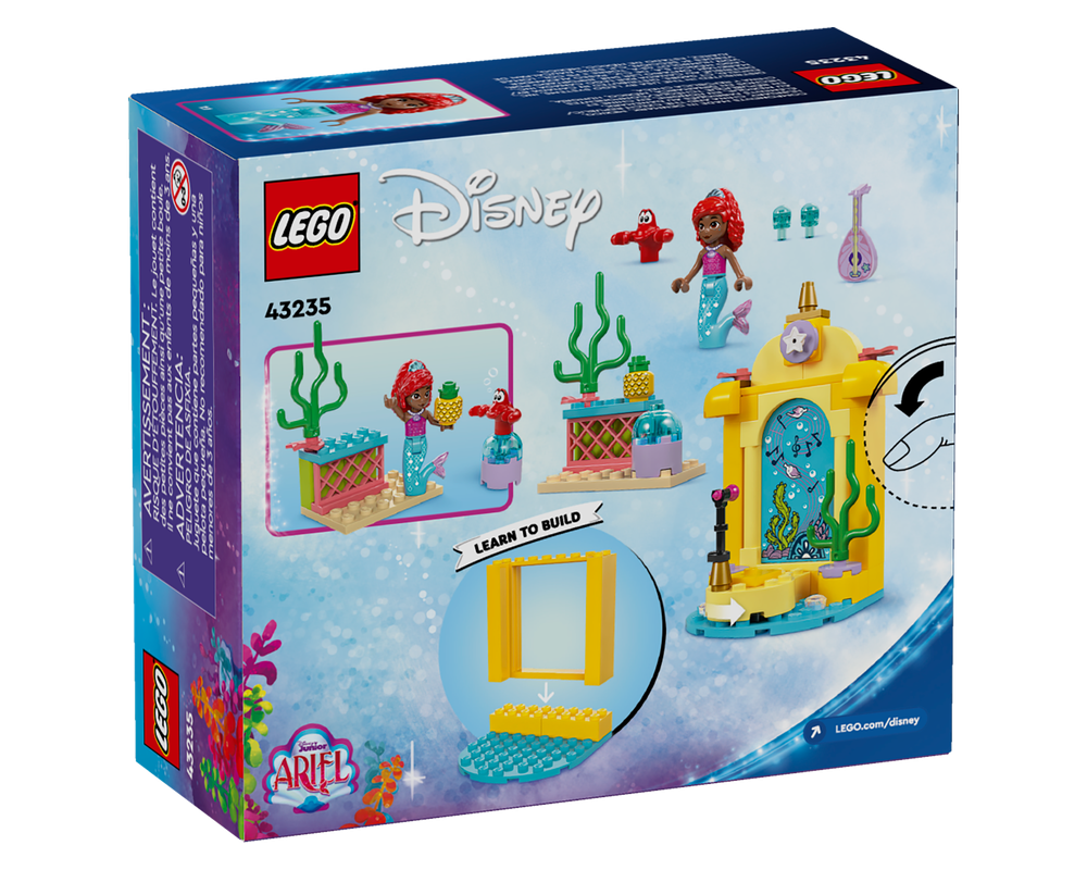 LEGO Set 43235-1 Ariel's Music Stage (2024 Disney > Disney Princess ...