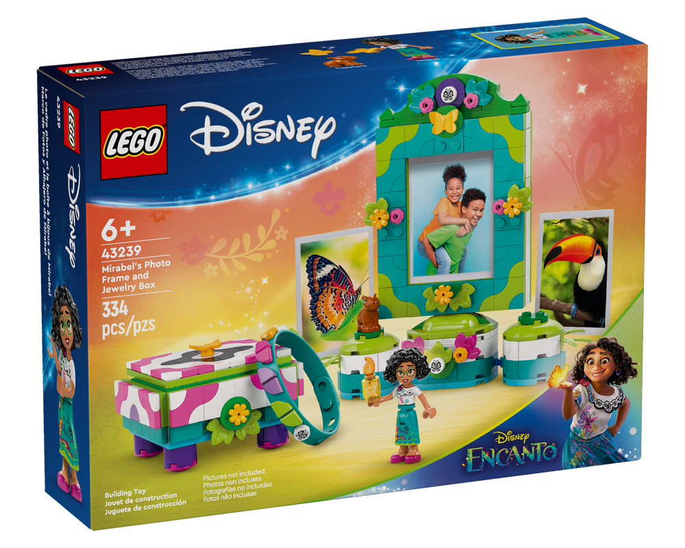 LEGO Set 43239-1 Mirabel's Photo Frame and Jewelry Box (2024 Disney ...