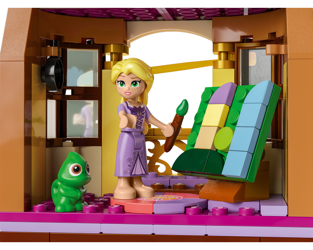 Disney Princess Rapunzel - Custom Tangled Lego Brickheadz instructions