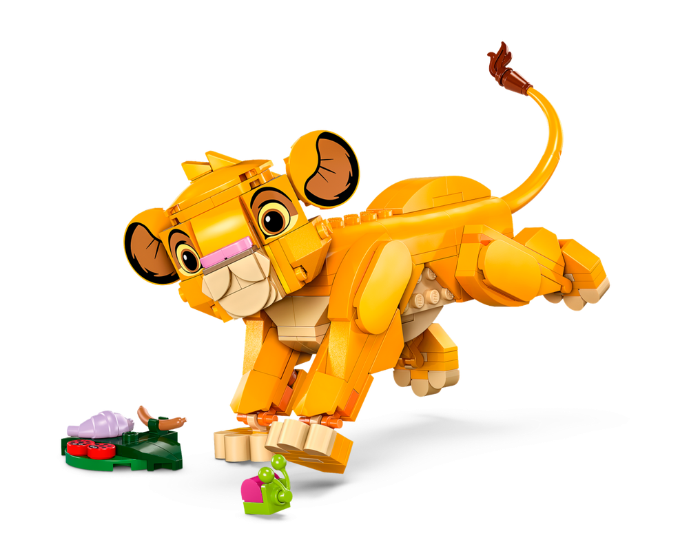 LEGO Set 43243-1 Simba the Lion King Cub (2024 Disney) | Rebrickable ...