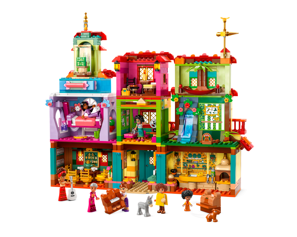 LEGO Set 43245-1 The Magical Madrigal House (2024 Disney) | Rebrickable ...