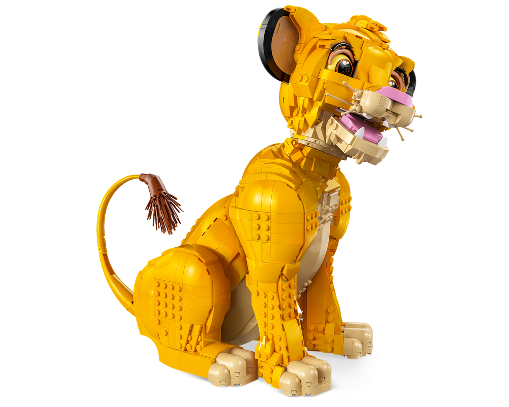 LEGO Set 432471 The Lion King (2024 Disney) Rebrickable Build with