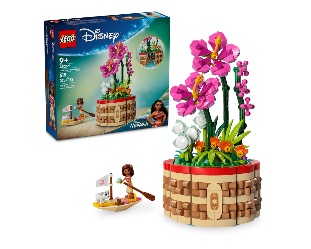 LEGO Set 432521 Moana's Flowerpot (2024 Disney > Disney Princess