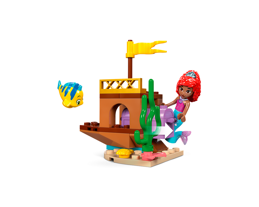 LEGO Set 43254-1 Ariel's Crystal Cavern (2024 Disney > Disney Princess ...