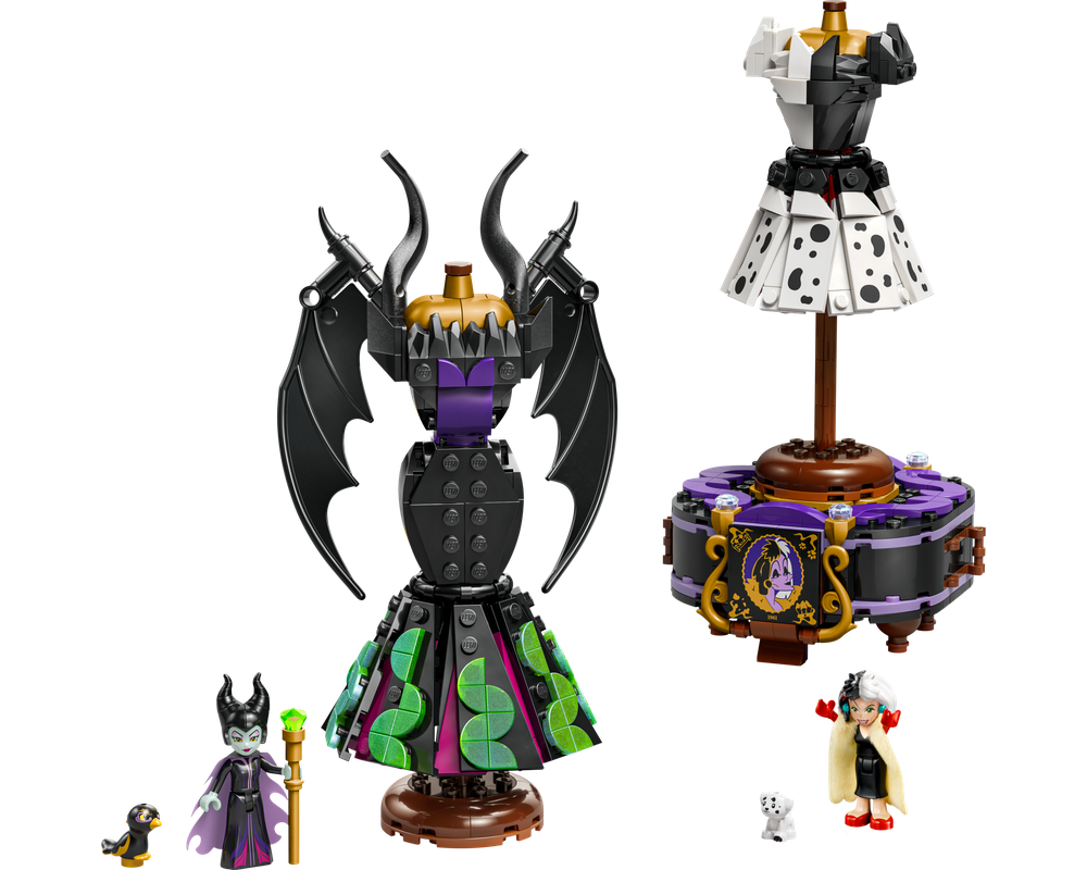 LEGO Set 43262-1 Maleficent's and Cruella de Vil's Dresses