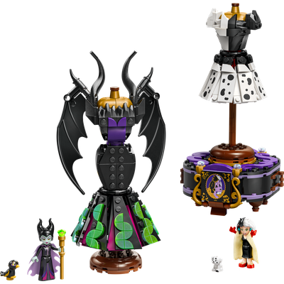 LEGO Maleficent's and Cruella de Vil's Dresses set 43262