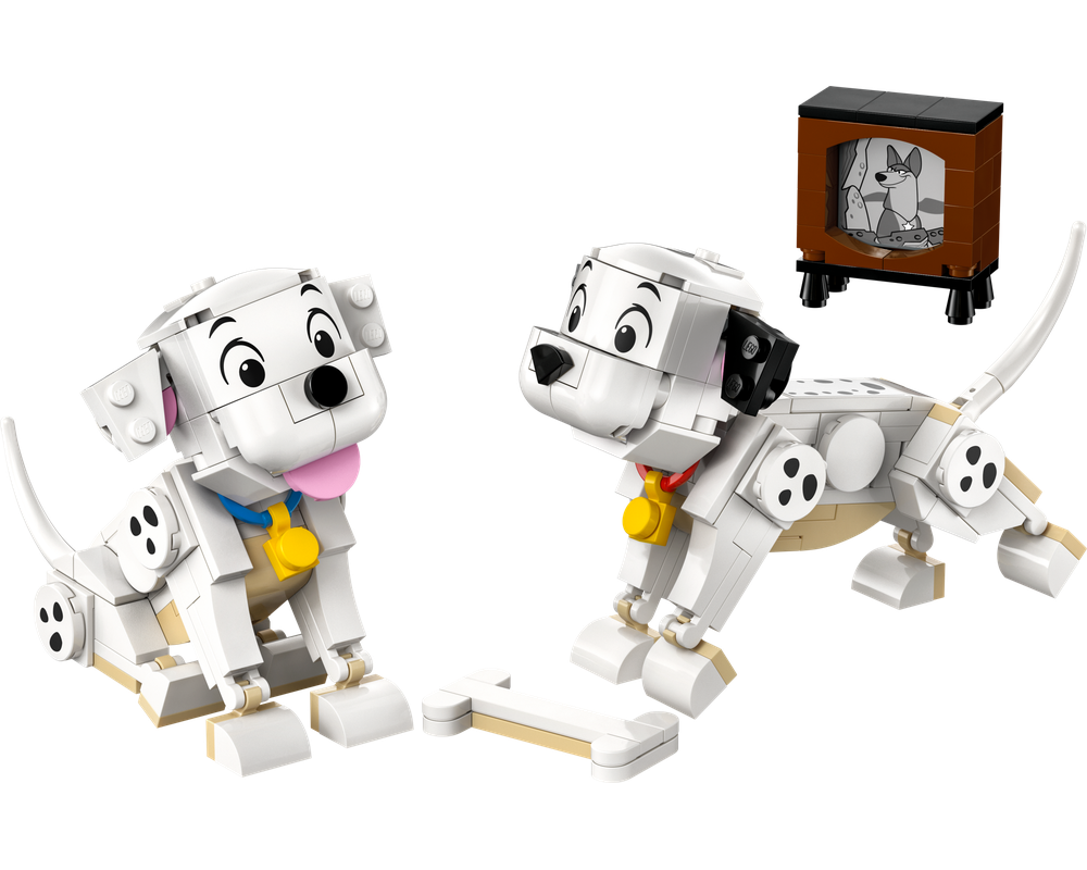 LEGO Set 43271-1 Lucky & Penny 101 Dalmatians Puppies (2025 Disney