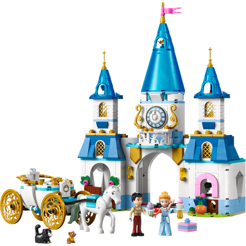 Cinderella's Castle & Horse Carriage