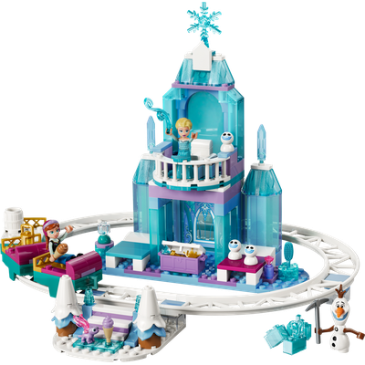 LEGO Elsa's Ice Castle & Snow Ride Adventure set 43281