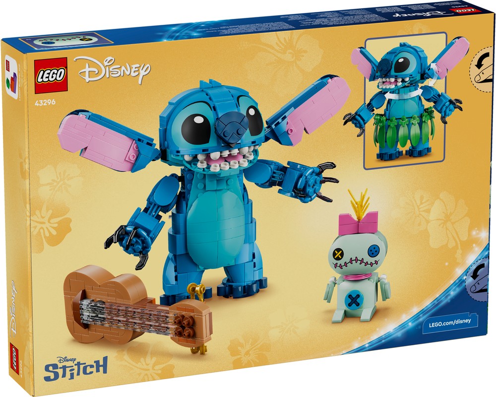 LEGO Set 43296-1 Stitch & Scrump (2026 Disney) | Rebrickable