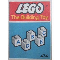 50 lettered bricks (The Building Toy)