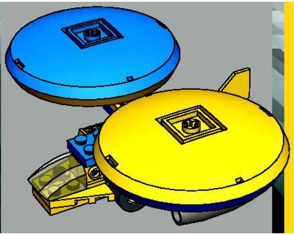 LEGO Set 4347-1-b1 Combination Pod 4347-1 + 4348-1 (2004 Creator > X ...