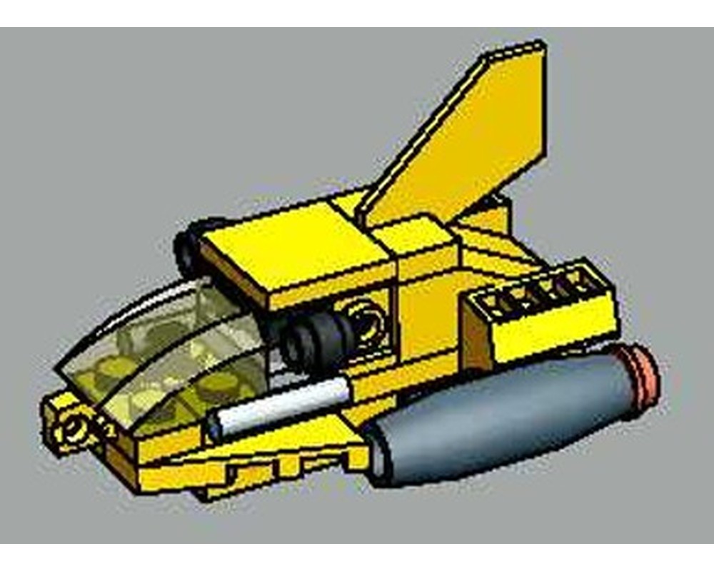 LEGO Set 4348-1-b2 Shuttle (2004 Creator > X-Pod) | Rebrickable - Build ...