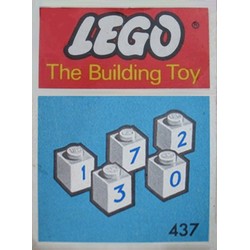 50 numbered bricks (The Building Toy)