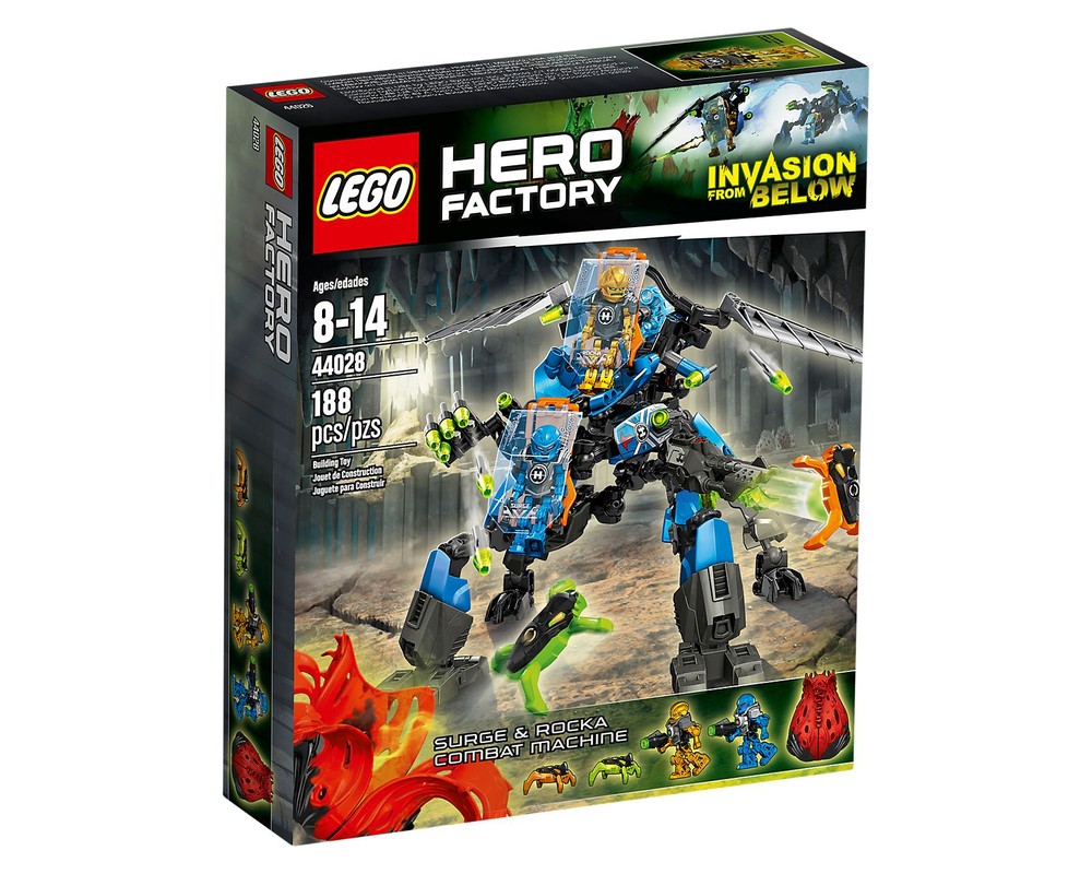 LEGO Set 44028-1 SURGE & ROCKA Combat Machine (2014 Hero Factory