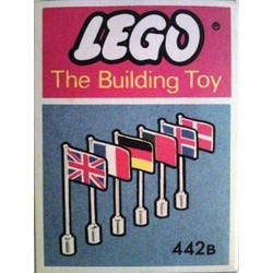 6 International Flags (The Building Toy)