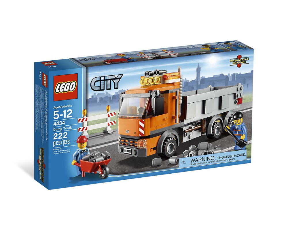 LEGO Set 4434-1 Tipper Truck (2012 City > Construction) | Rebrickable ...