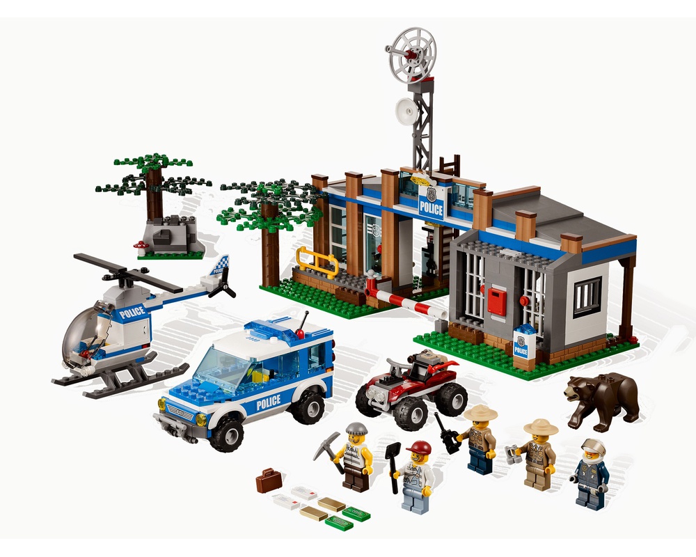 LEGO Set 4440-1 Forest Police Station (2012 > Police) | Rebrickable - with LEGO