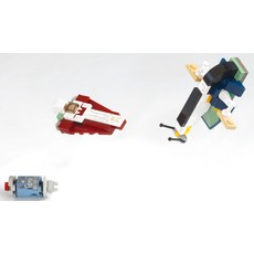 Jedi Starfighter & Slave I (set 4487-1)