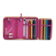 Clikits Heart Pencil Case with Pencils
