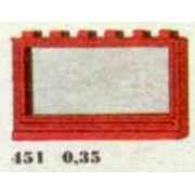 1 x 6 x 3 Window, Red or White