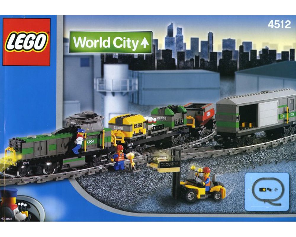 LEGO Set Cargo Train (2003 Town World | Rebrickable - Build with LEGO
