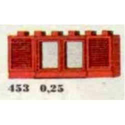 1 x 6 x 2 Shuttered Windows, Red or White