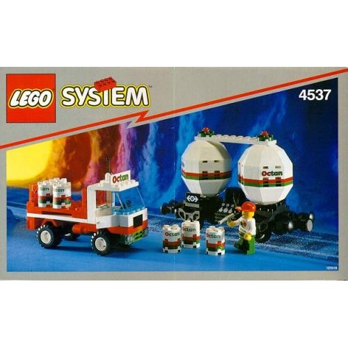 Octan Twin Tank Rail Tanker