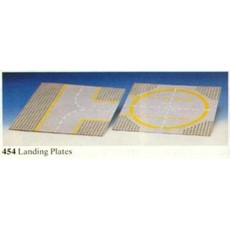 Two Lunar Landing Plates (set 454-1)